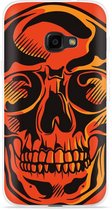 Galaxy Xcover 4s Hoesje Red Skull - Designed by Cazy