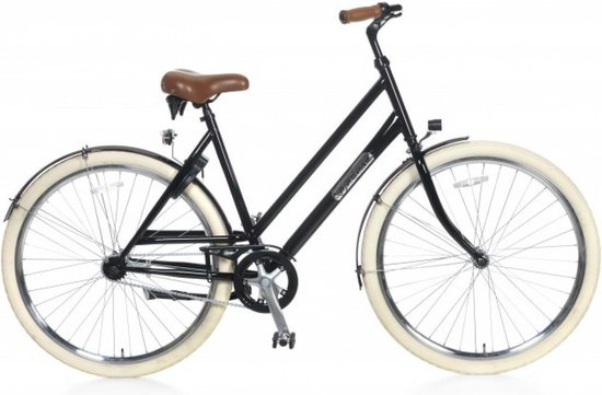 Popal Montebella Damesfiets - Stadsfiets - 53 cm - Zwart | bol.com
