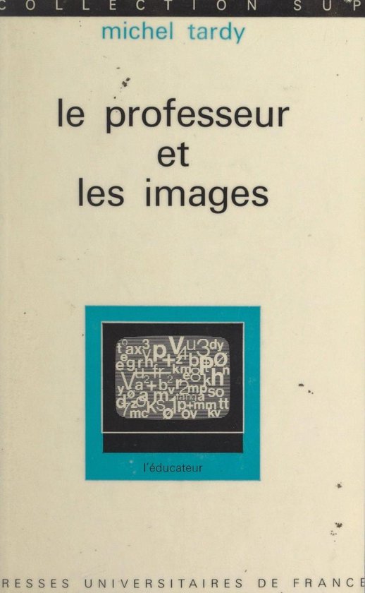 Le professeur et les images - cover