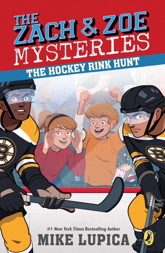 Zach and Zoe Mysteries, The 5 - The Hockey Rink Hunt - cover