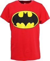 DC Comics Batman Logo Kinder T-Shirt Rood