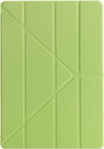 Shop4 - iPad Air (2019) Hoes - Origami Smart Book Cover Groen