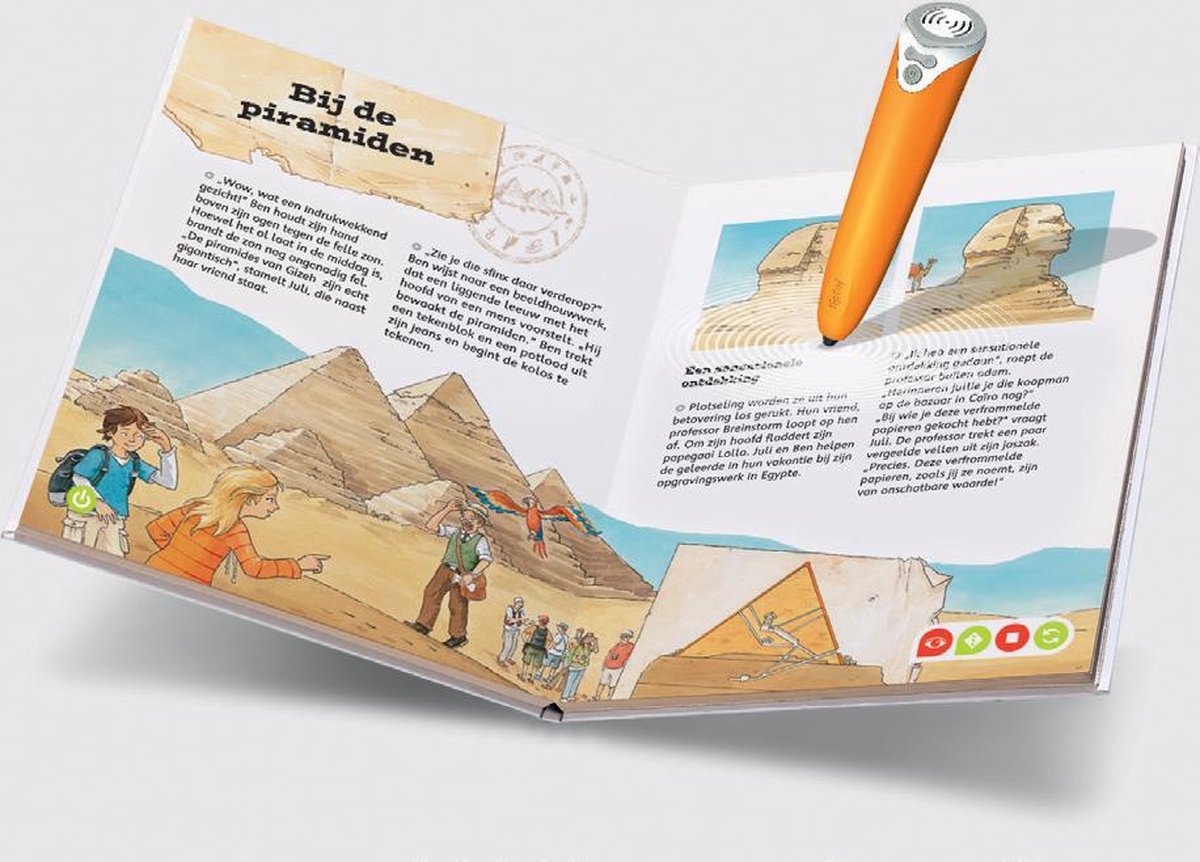 tiptoi® boek Expeditie weten Egypte - Ravensburger - Leersysteem | bol