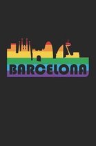 LGBT Notebook - LGBT Flag Barcelona Love Support Equality LGBT Ally - LGBT Journal