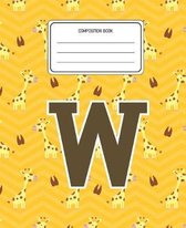 Composition Book W