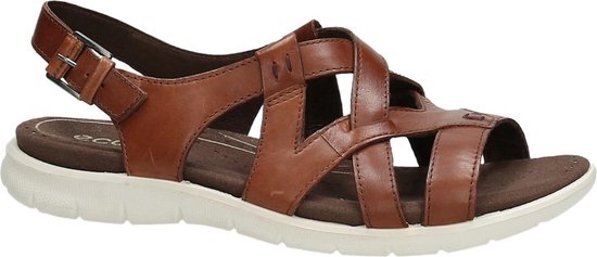 Ecco 214083 -babett sandal - Dames - Maat 37 - Cognac | bol.com