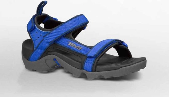 Teva Tanza Sandaal Wandelsandalen - Maat 36 - Unisex - blauw/zwart | bol.com