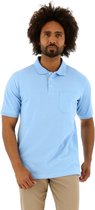 Redmond regular fit poloshirt - lichtblauw - Maat: 5XL