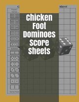 Chicken Foot Dominoes Score Sheets