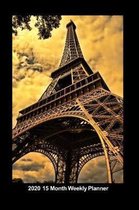 Plan On It 2020 Weekly Calendar Planner - Eiffel Tower Breathtaking