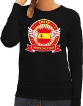 Zwart Spain drinking team sweater dames S