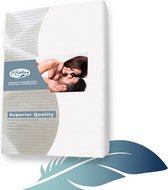 24-Bedding Waterdicht Molton Splittopper Hoeslaken 160x200 cm