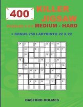 400 KILLER JIGSAW puzzles 9 x 9 MEDIUM - HARD + BONUS 250 LABYRINTH 22 x 22