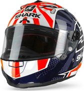 Shark Race-R Pro Zarco 2019 Blauw Wit Oranje Integraalhelm - Motorhelm - Maat S