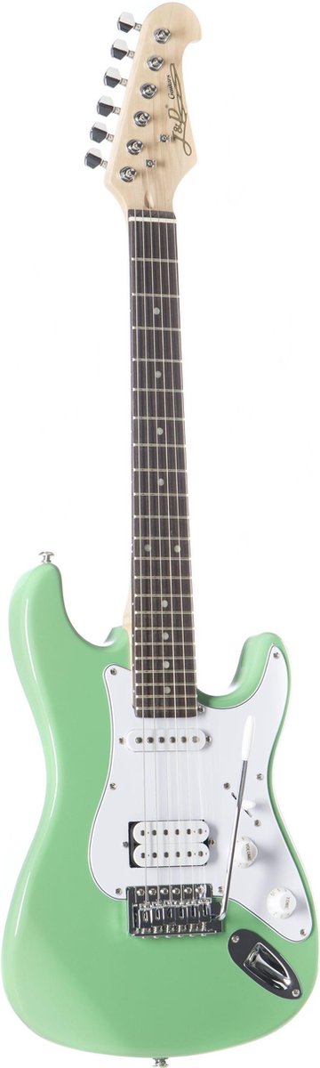 J & D ST-MINI Surf Green - ST-Style elektrische gitaar