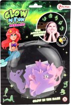 Toi-toys Glow In The Dark Vormen Zeemeermin 12-delig