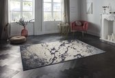 Design vloerkleed 3D Arroux Elle Decoration - donkerblauw 80x125 cm