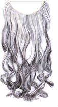 Wire hairextensions wavy bruin / blond - F6A/613