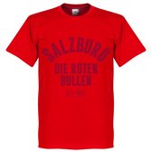 RB Salzburg Established T-Shirt - Rood  - XL