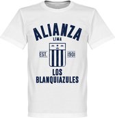 Alianza Lima Established T-Shirt - Wit - XXL