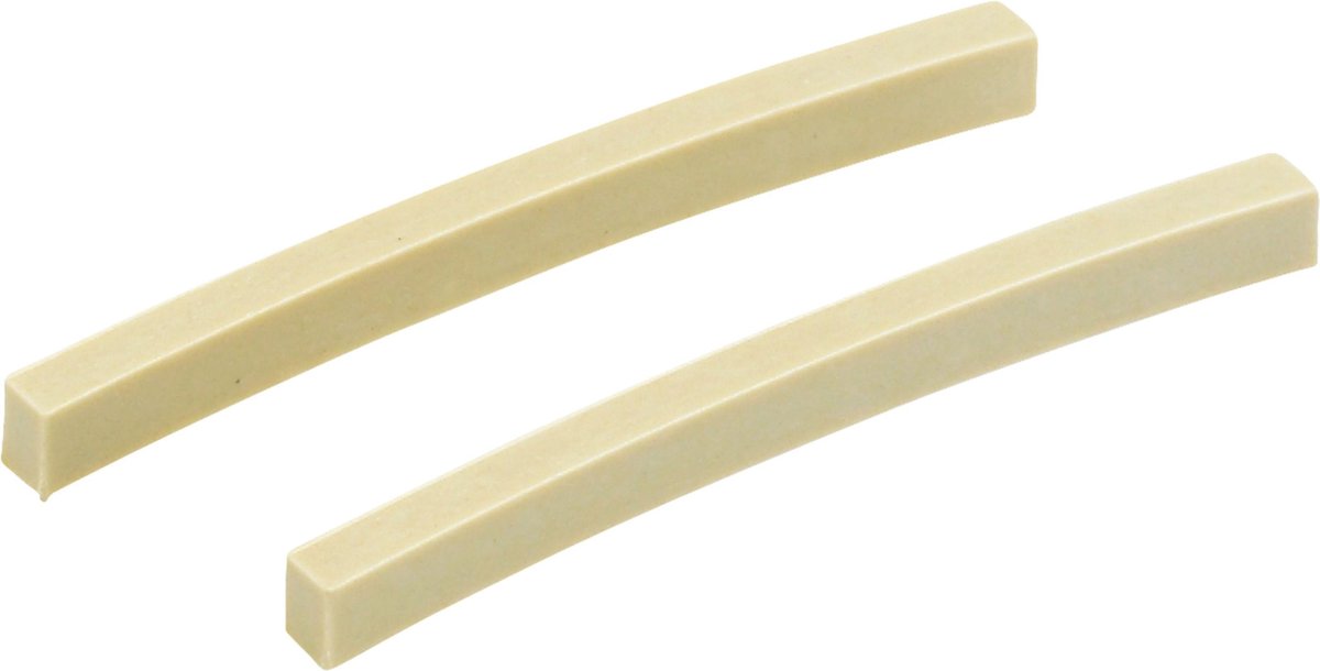 Fender Fender Zadelblank Nutblank Kunstoff,ungekerbt,2 St - Gitaaronderdeel
