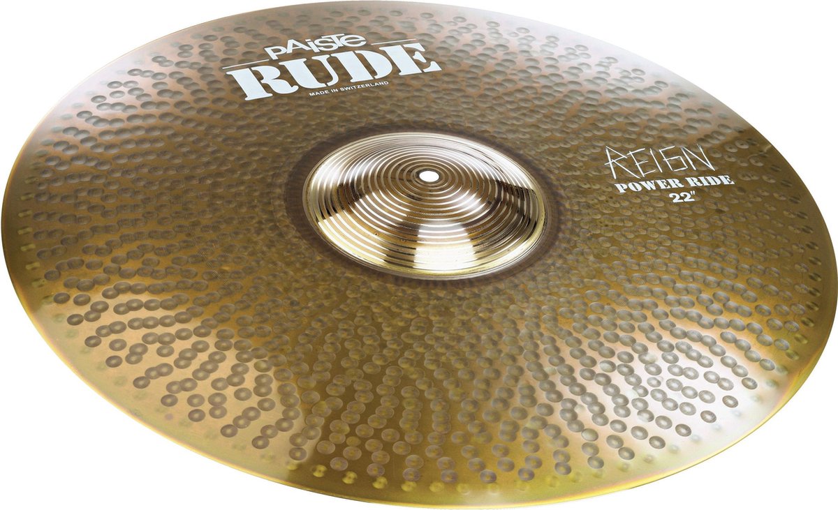 Paiste Rude Power Ride The Reign 22" Dave Lombardo - Ride bekken