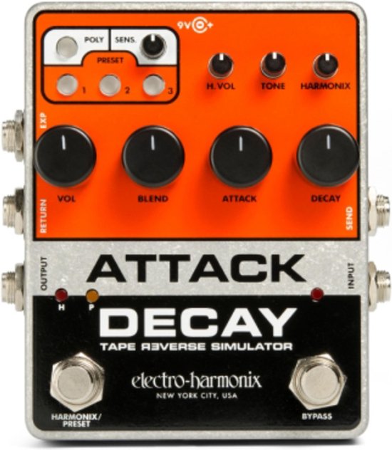 Electro Harmonix Attack Decay - Effect-unit voor gitaren