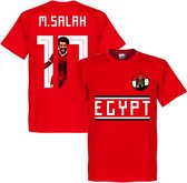 Egypte M. Salah 10 Gallery Team T-Shirt - Rood - XS