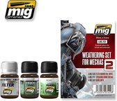 Mig - Weathering Set For Mechas (Mig7429) - modelbouwsets, hobbybouwspeelgoed voor kinderen, modelverf en accessoires