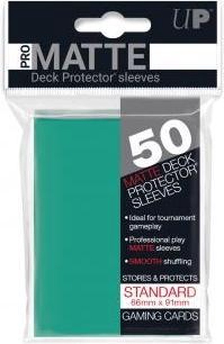 Ultrapro Speelgoed Kaartspel Sleeves Pro-Matte Aqua D12