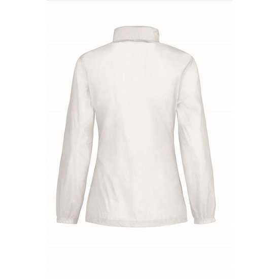 Dames regenkleding - Sirocco windjas/regenjas in het wit - volwassenen XL (42) wit