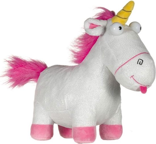 Moi, moche et méchant 3 - Fluffy Unicorn S3 Glitter 28cm | bol.com