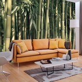 Fotobehang - Exotisch Bamboe, premium print vliesbehang, premium print vliesbehang