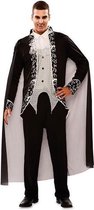 Witbaard Verkleedpak Gothic Vampier Polyester Zwart/wit Mt M/l