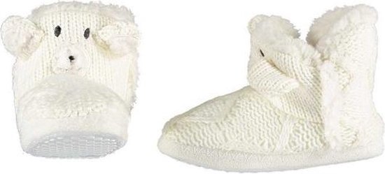 Witte sloffen/pantoffels ijsbeertje voor meisjes - Pluche dierensloffen  ijsbeer met 3D... | bol.com