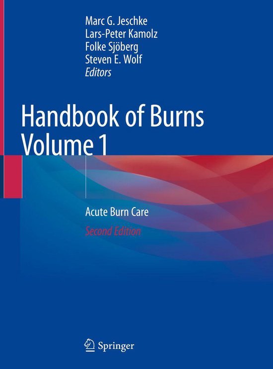 Medicine (R0) - Handbook of Burns Volume 1 - cover