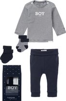 Noppies Giftset medium - Navy - Maat  74
