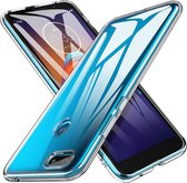 Motorola Moto E6 Play hoesje - Soft TPU case - transparant