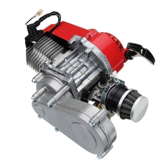 2-takt complete 49 CC motorfiets benzinemotor met carburateur