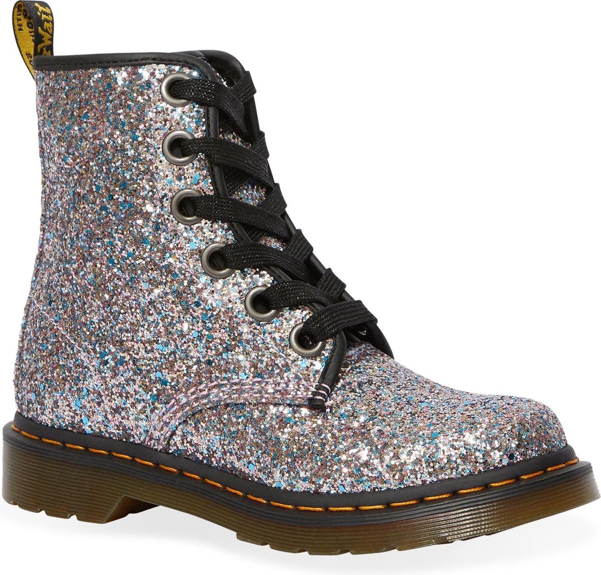 Dr. Martens Dames Laars 1460 Farrah Multi Blue Chunky