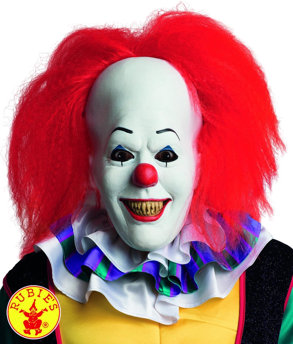 Afsnijden Onenigheid wasmiddel Latex clown masker van It ™ volwassenen - Verkleedmasker - One size" |  bol.com