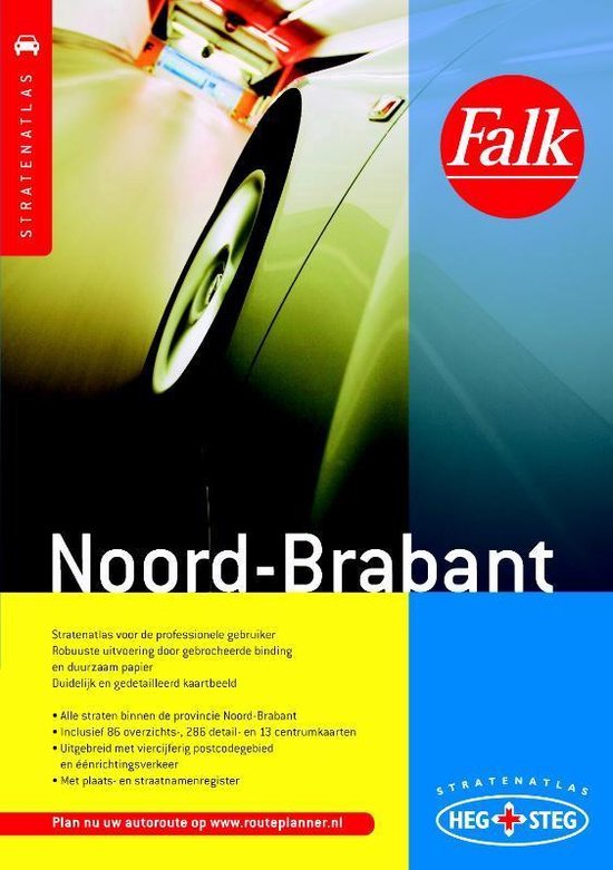 Cover van het boek 'Stratenatlas Noord-Brabant 4' van Adolphson & Falk