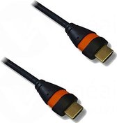 Lineaire XVHD54NOC HDMI kabel 1,5 m HDMI Type A (Standaard) Zwart, Oranje