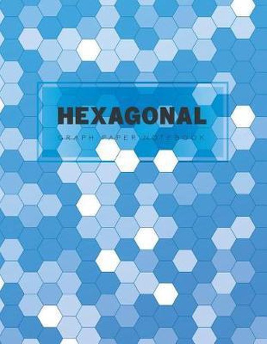 Hexagonal Graph Paper Notebook, Rosa Studios 9781073016488 Boeken