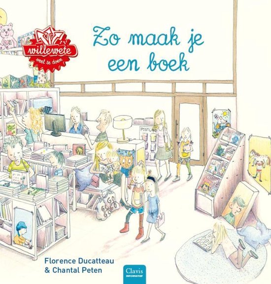 Foto: Willewete zo maak je een boek