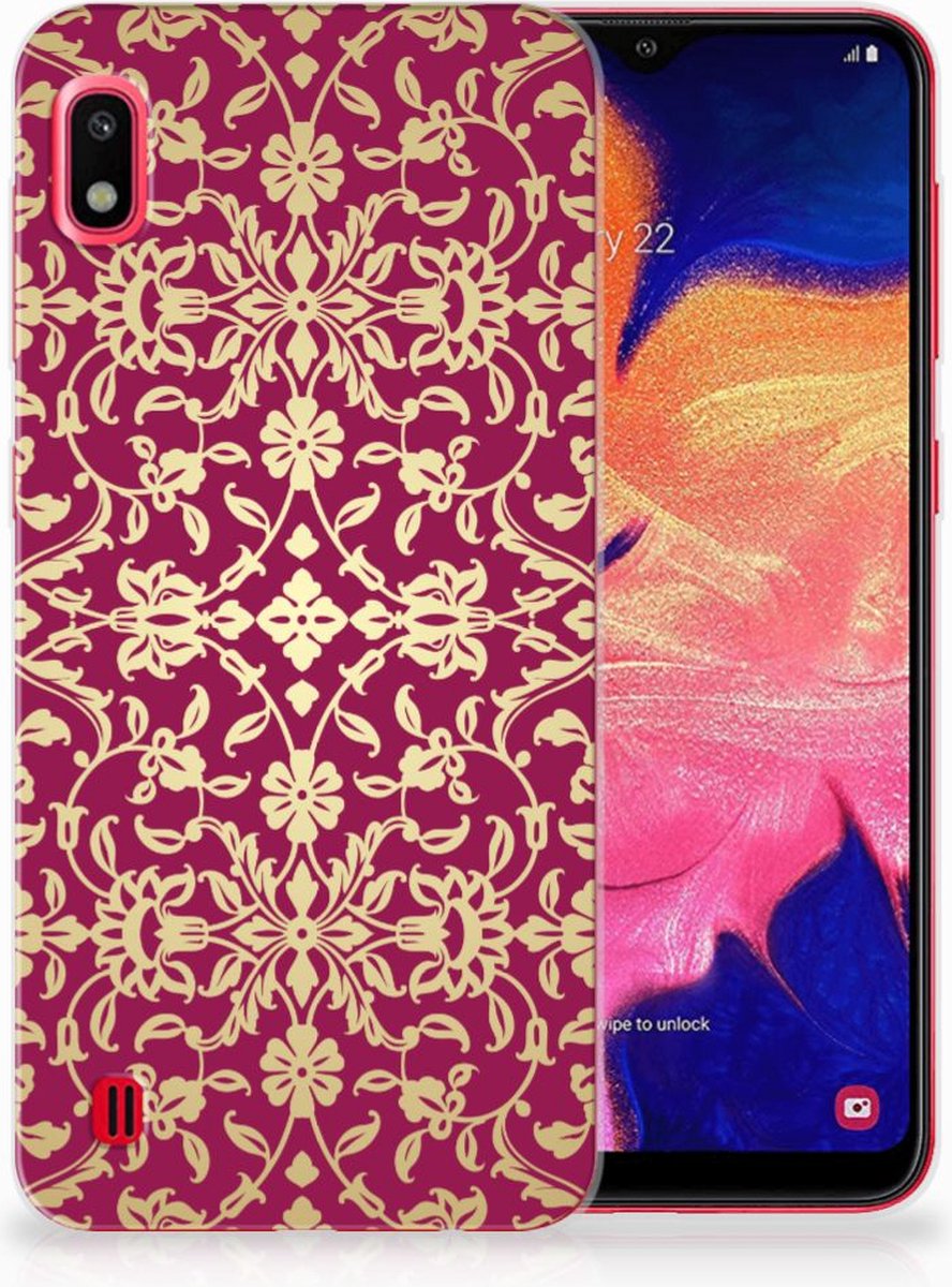 Siliconen Hoesje Samsung Galaxy A10 Barok Pink