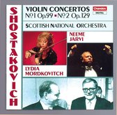 Shostakovich: Violin Concertos nos 1 & 2 / Lydia Mordkovitch, Neeme Jarvi et al