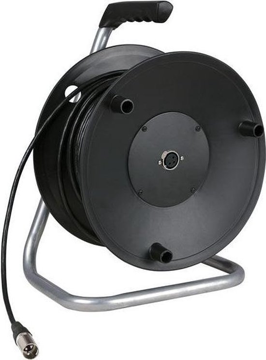 DAP Audio Cabledrum met 50 meter XLR microfoonkabel