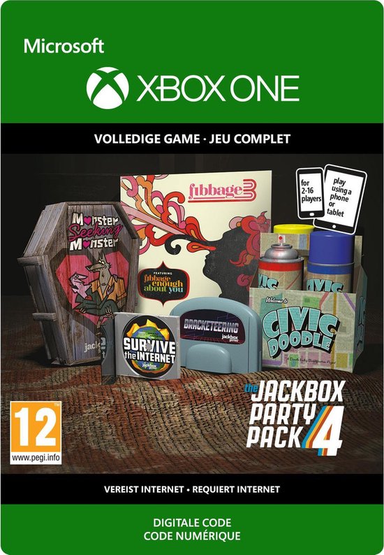 The Jackbox Party Pack 4 - Xbox One Download | Games | bol.com