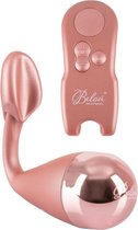 Belou – Draadloze Design Vibratie Ei met Clitoris Stimulatie en Draadloos Oplaadbaar voor Ongekende Hoogtepunten – Rosé